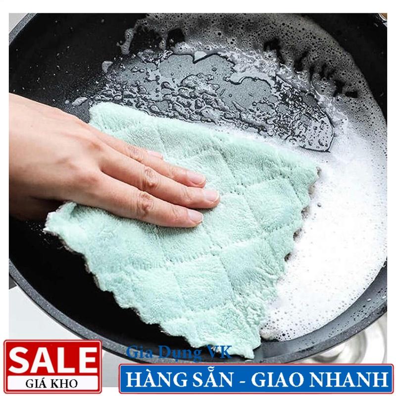 Khăn Lau Bếp Vệ Sinh Đa Năng 2 Mặt Siêu Thấm