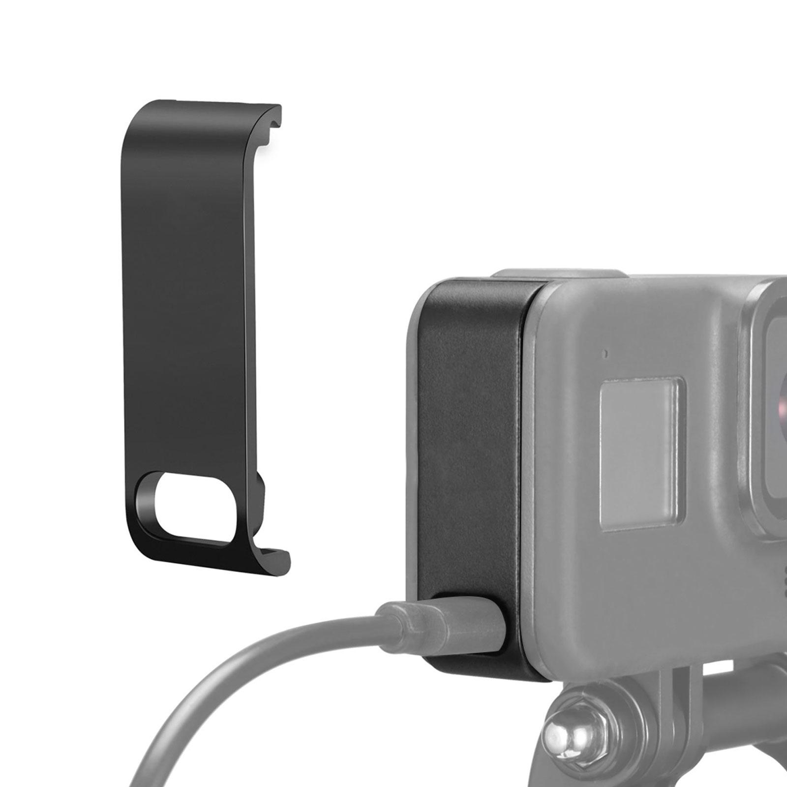 Nắp ngăn chứa pin máy ảnh  đậy cổng sạc Type-C Nhả nhanh Tương thích với GoPro Hero 8