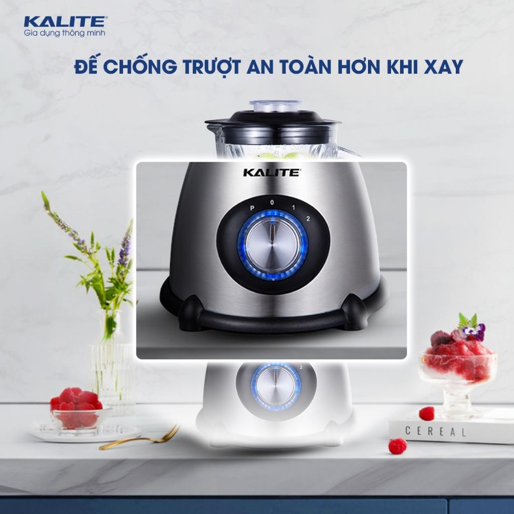 Máy Xay Sinh Tố Kalite KLB630, 3 Cối Đa Năng Xay Thịt, Sinh Tố, Hạt Khô - Công Suất 500w, Hàng Chính Hãng