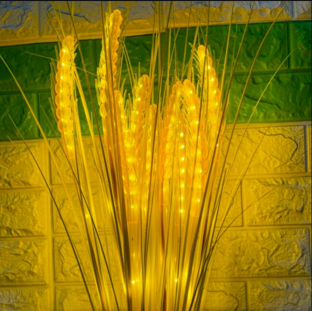 Bộ 10 Bông Lúa Mạch - Đèn LED Bông Lúa Trang Trí Cực Đẹp Giá Rẻ