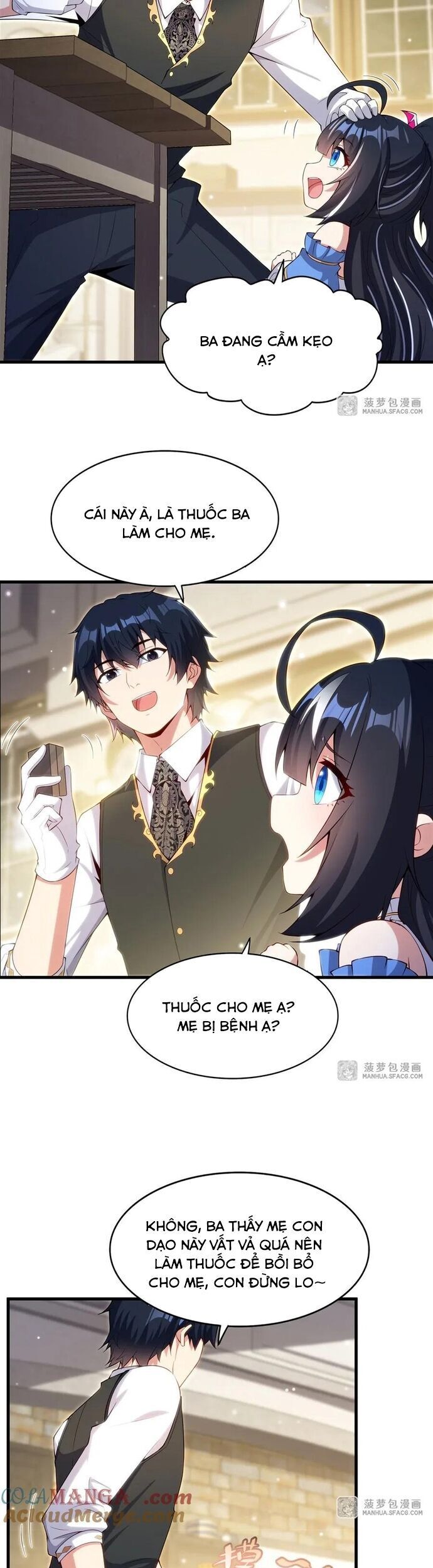 câm miệng đi ác long, ta không muốn trông trẻ với ngươi nữa! chapter 14 11