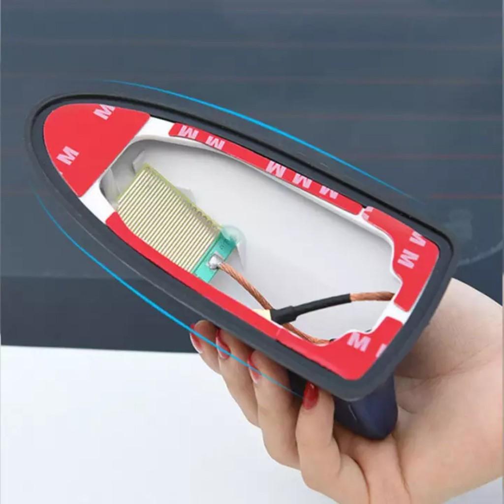 Ăng Ten trang trí Ô Tô Hình Vây Cá Mập Có Đế Gioăng Cao su Chống Vào Nước 4 Màu | Autocarclub.com.vn