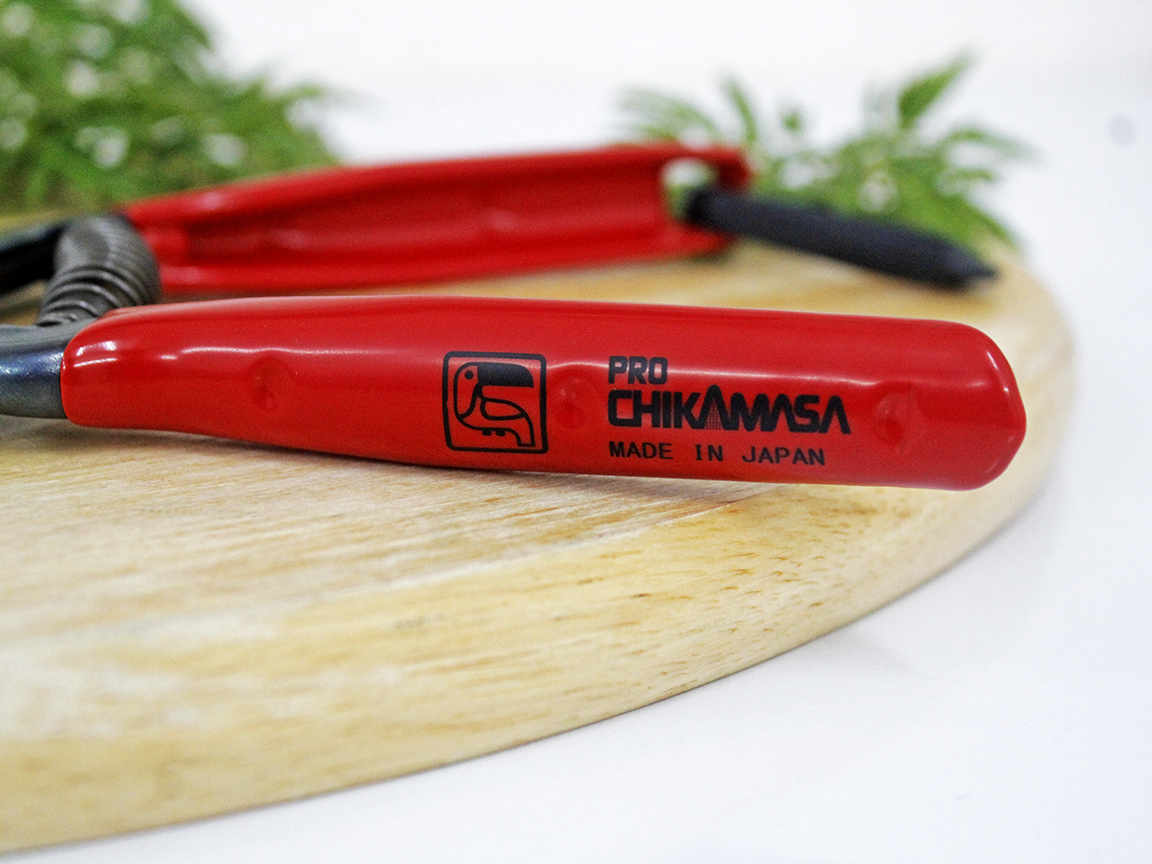 Kéo tỉa cành cao cấp Nhật Bản Chikamasa T-55SC chiều dài lưỡi 48mm - lưỡi thép không gỉ chất lượng cao siêu bén - Cắt ngọt, không bám dính, liền sẹo nhanh