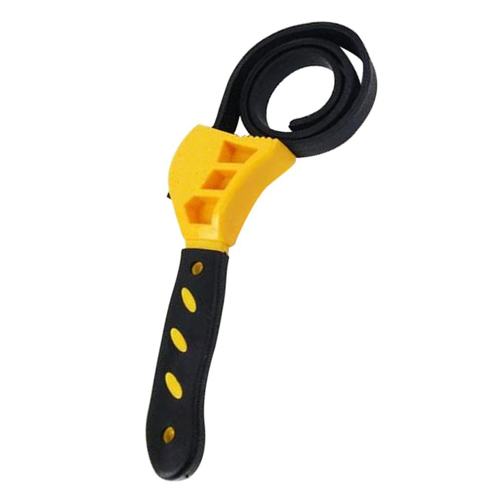 Belt Wrench Oil Filter Strap Spanner Removal Car Engine Repair Tool S
