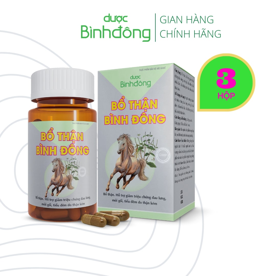 Combo Sức Khỏe Nam Giới Dược Bình Đông - Bổ thận mát gan, tăng cường sinh lý, cải thiện chức năng gan thận