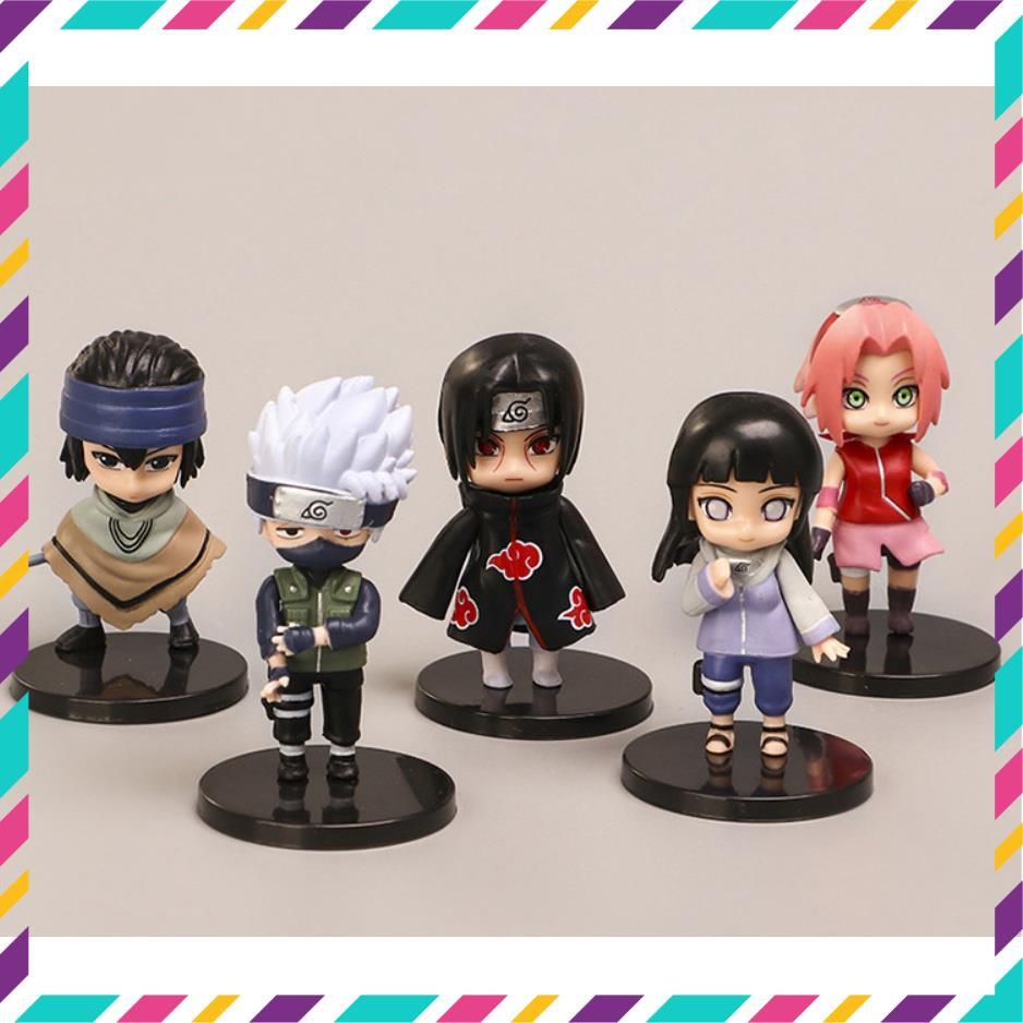 Mô Hình Naruto ChiBi, Mô Hình Naruto Thế Hệ Mới cao 6,5cm