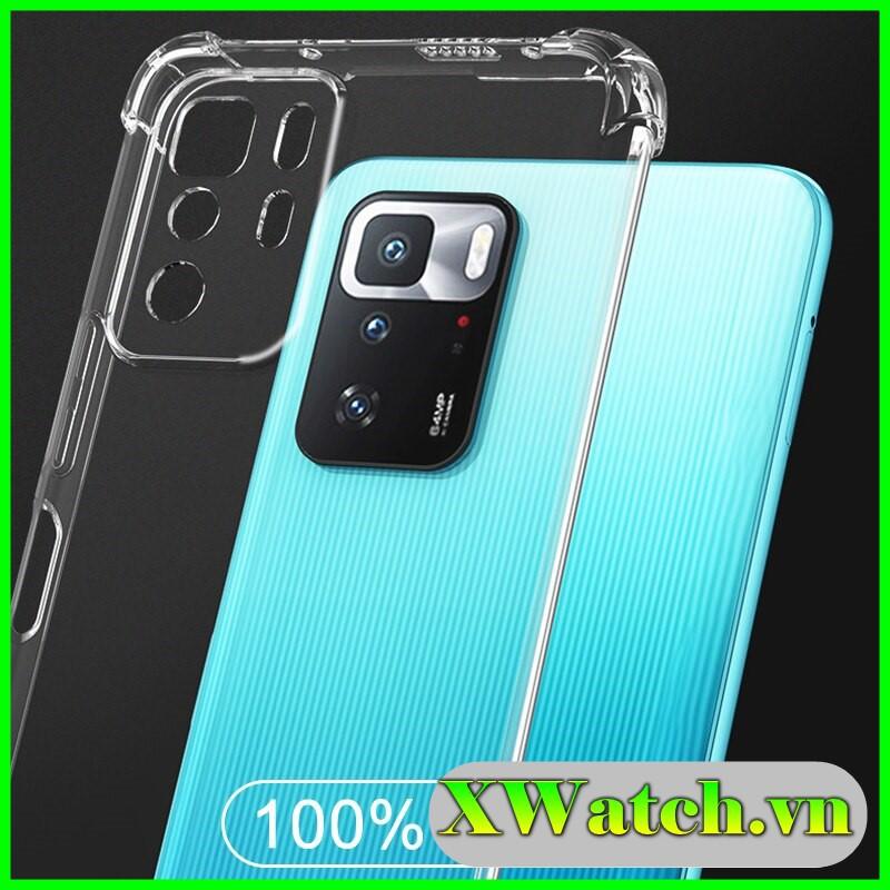 Ốp lưng silicon chống va đập Xiaomi Redmi A1 10C Poco C40 Note 11 pro Mi 11Tpro Redmi 10 Note 10 pro trong suốt