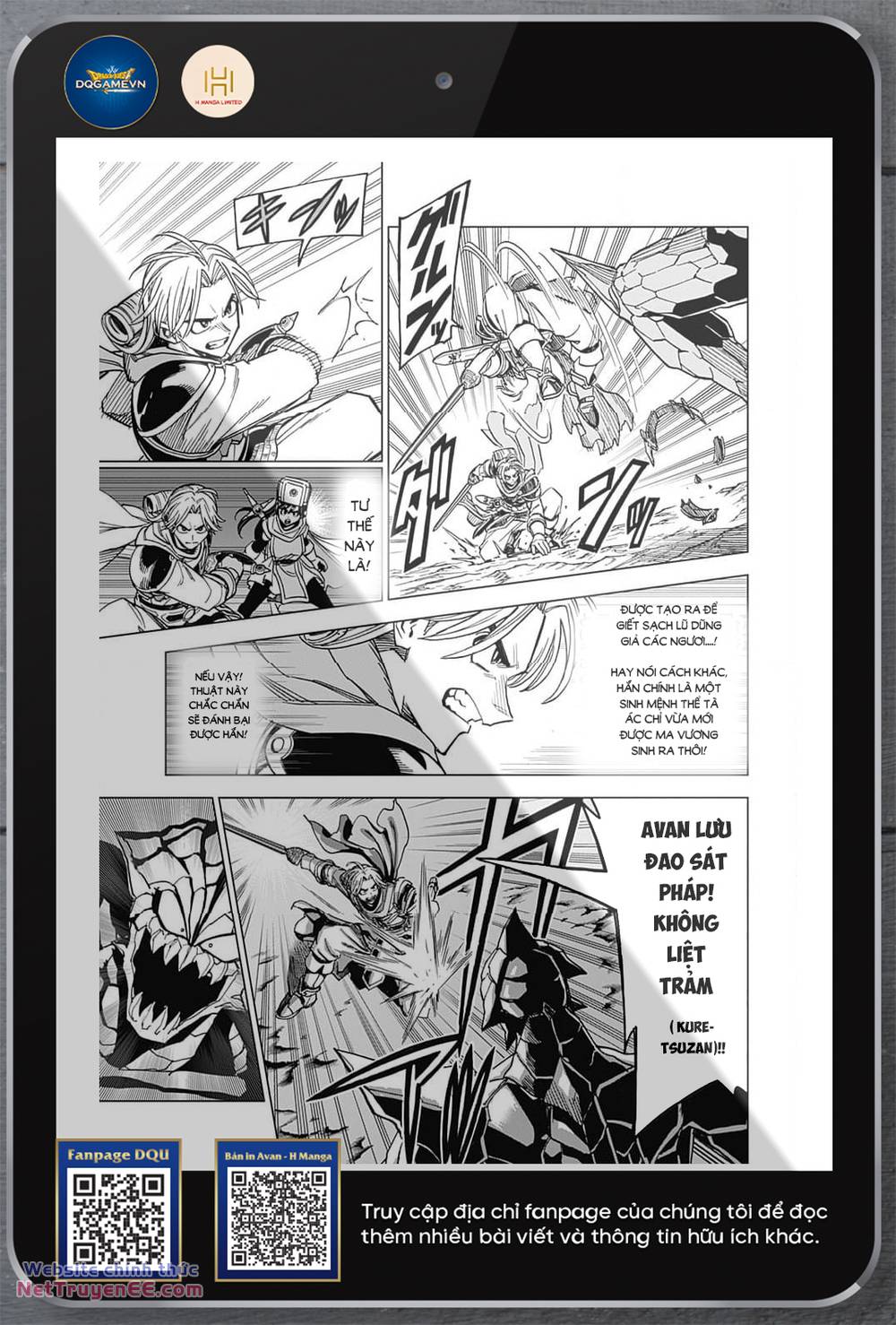 dragon quest - dũng giả avan và ngục viêm ma vương chapter 35 15