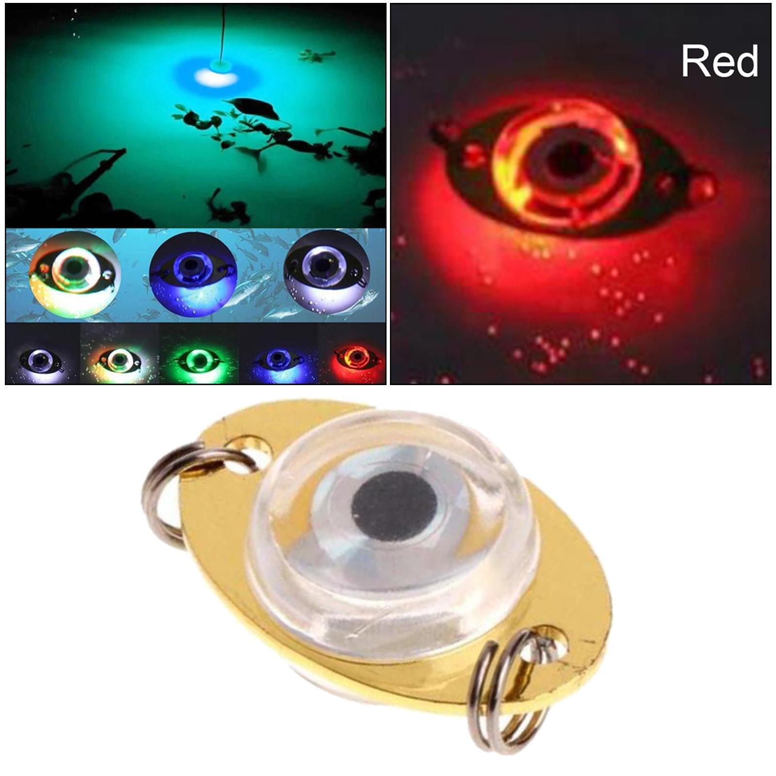 Fishing  Deep Drop Underwater Watertight Squid Strobe  Red