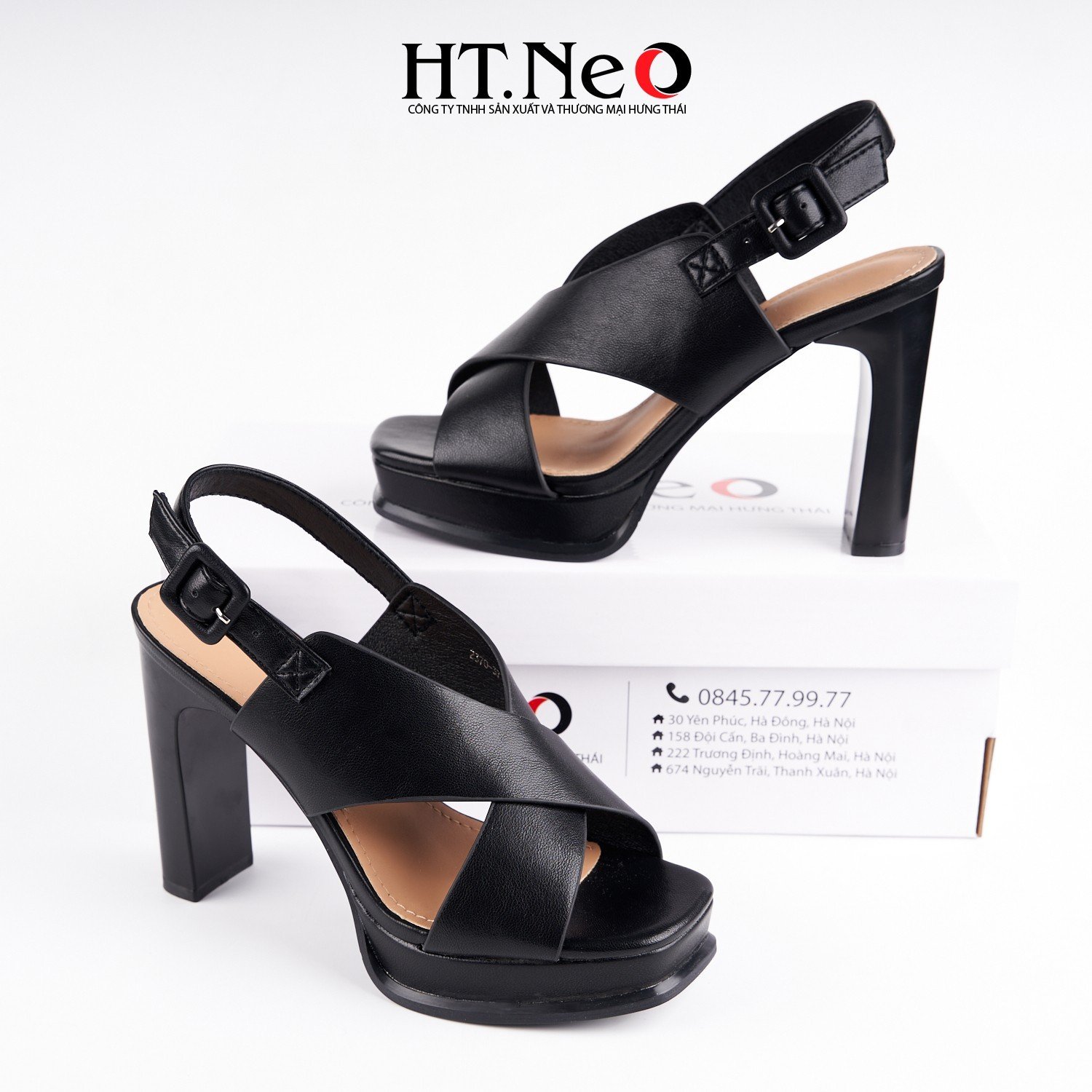 SANDAL NỮ 10P HAI QUAI TO VẮT CHÉO KẾT HỢP VỚI QUAI HẬU, DÉP HAI ĐẾ GIÚP ĐI LẠI THOẢI MÁI SDN180