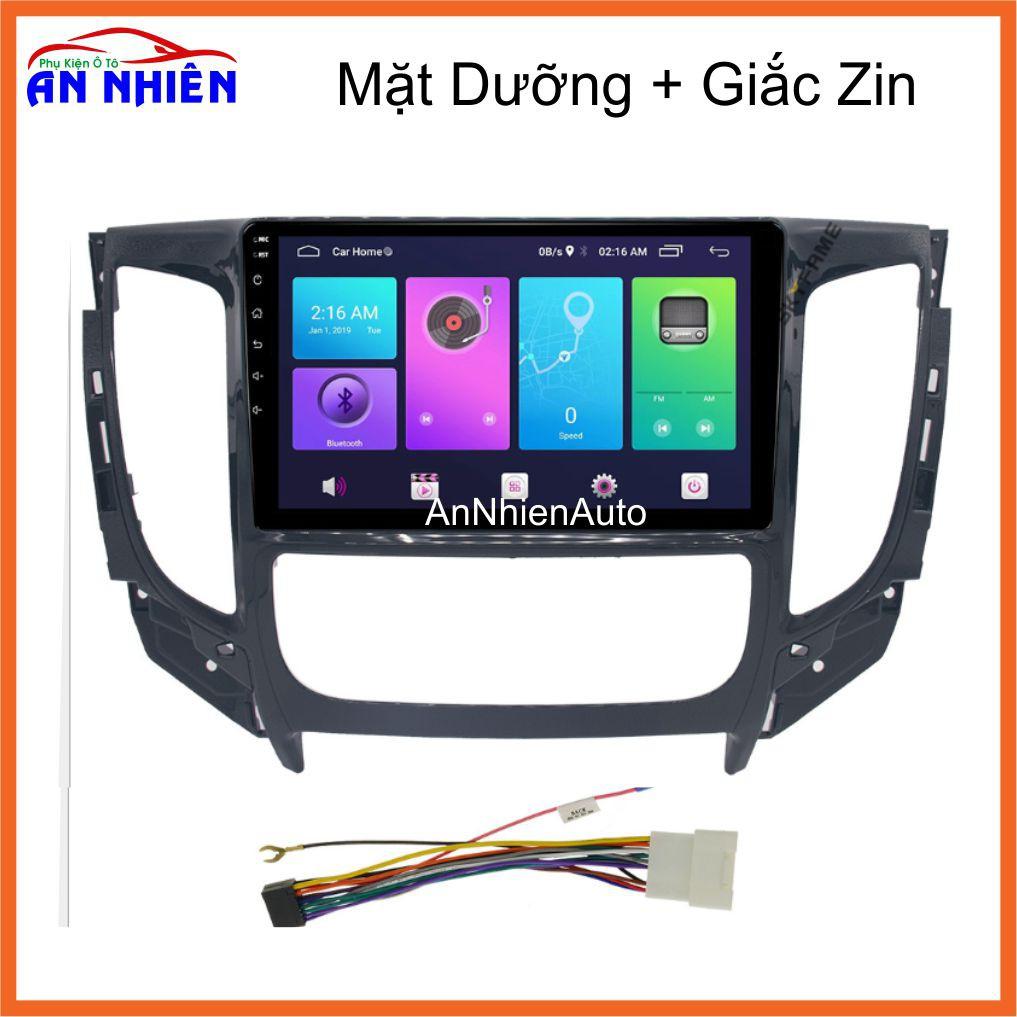 Màn Hình 9 inch Cho Xe TRITON (Tự Động) - Màn Hình DVD Android Tặng Kèm Mặt Dưỡng Giắc Zin Cho Mitsubishi Triton