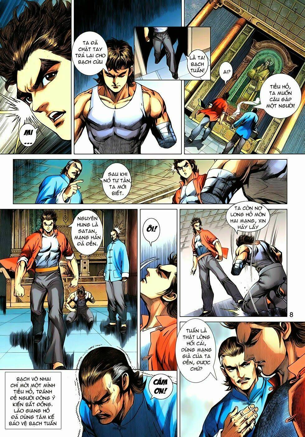 tân tác long hổ môn chapter 620 8