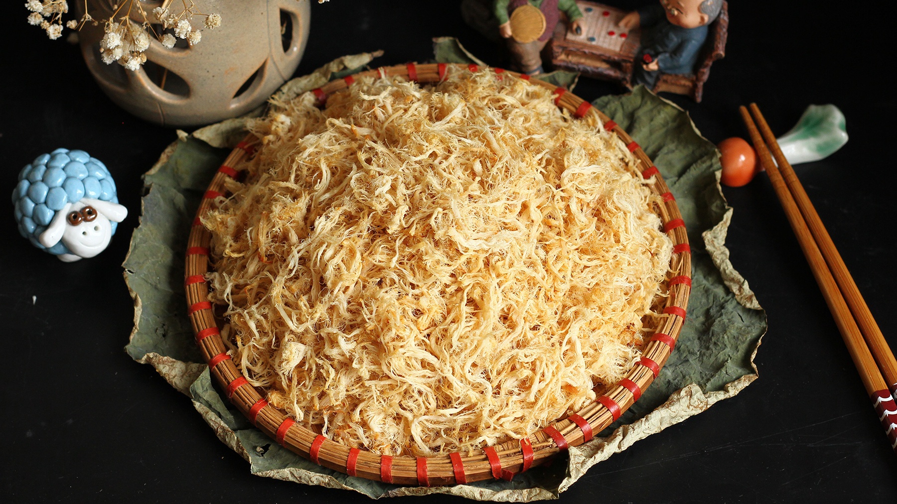 CHÀ BÔNG GÀ TÂN LỘC PHÁT - BỊCH 100G