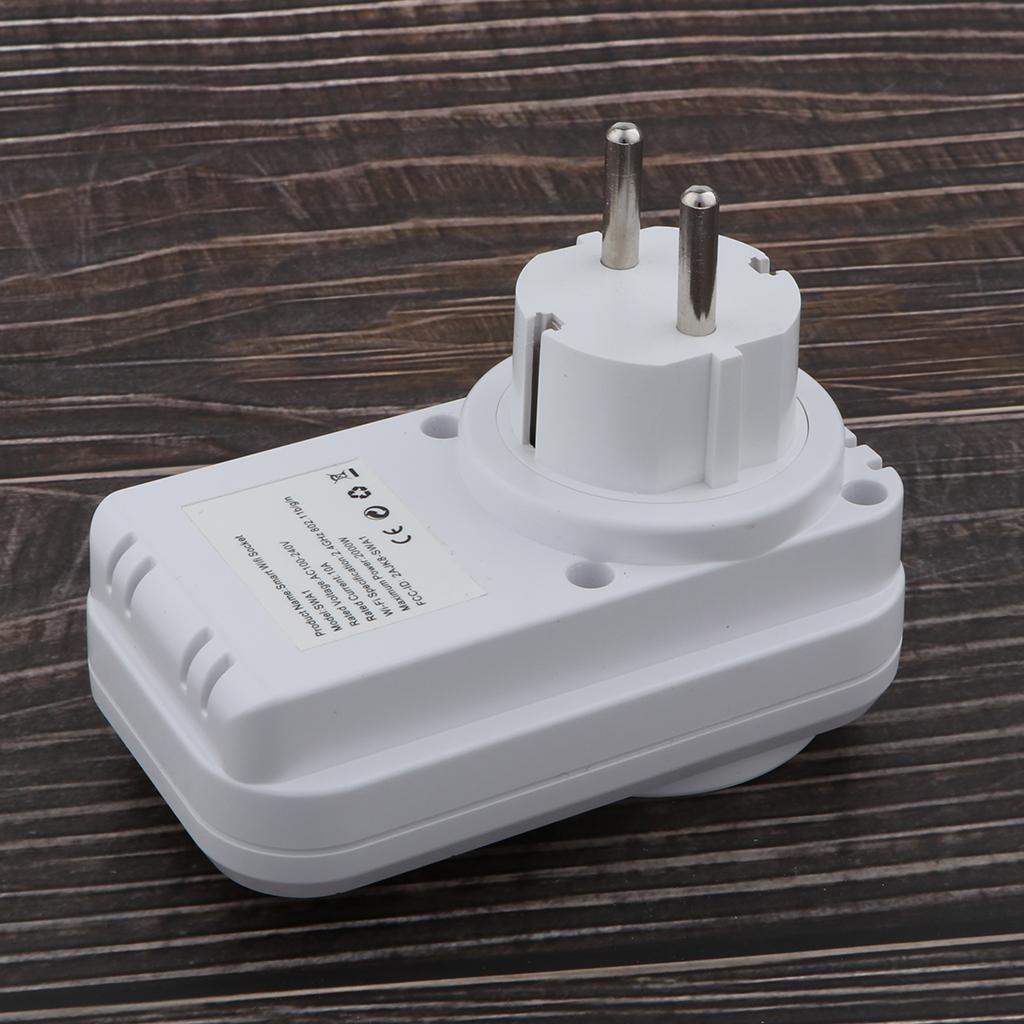 Remote Control Home WiFi Smart Power Socket Switch Outlet EU Plug