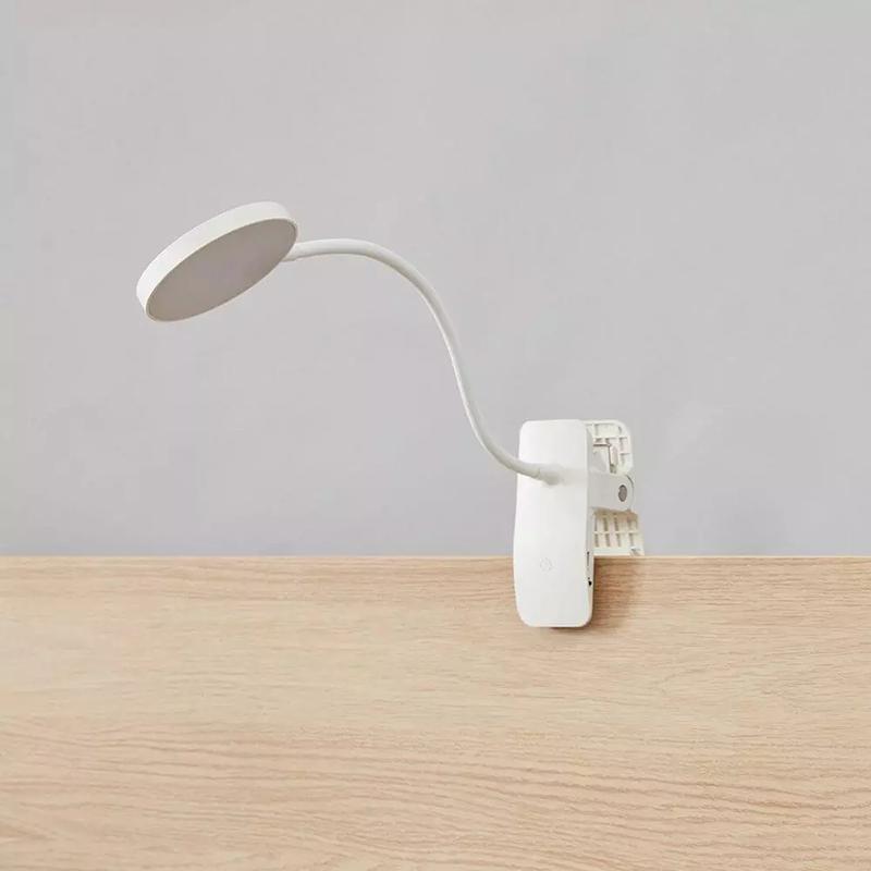 XIAOMI OUDENGJIANG Kẹp Bàn Đèn LED Đọc Để Bàn Học Tập Để Bàn Di Động 360 ° Uốn Đầu Giường Ban Đêm đèn Sạc USB