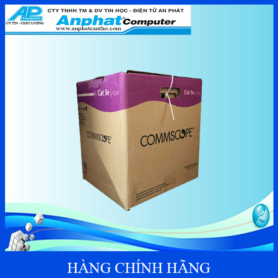 Cáp mạng Cat5e Commscope FTP chống nhiễu - Hàng Chính Hãng