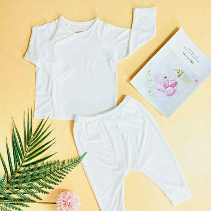 Bộ sơ sinh Avl sợi tre cho bé