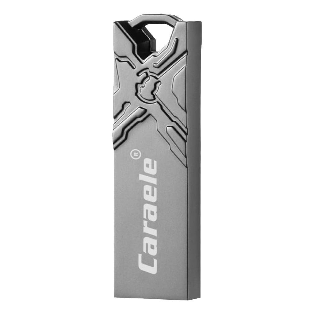 High Speed USB 2.0 Flash Drive Stylish Design for PC Computer Grey