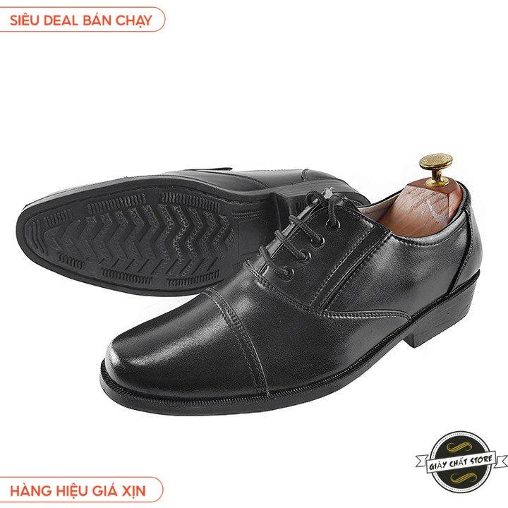 Giày trung niên Công Sở DA Pu Cao Cấp Bảo Hành 1 năm mã d23
