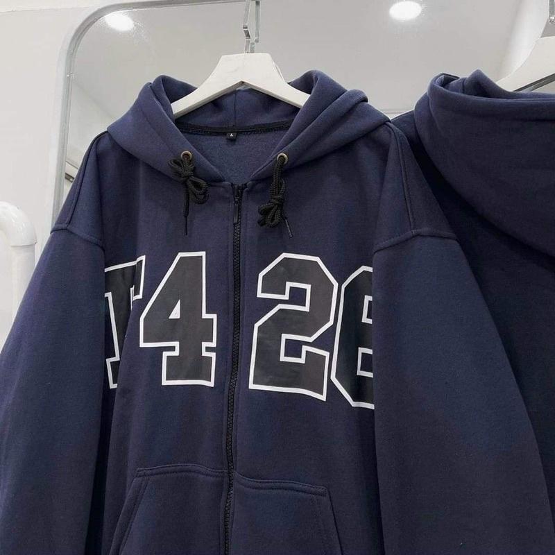 Áo Polo khoá 4.2.6 cổ bẻ phong cách Ulzzang Hàn Quốc Áo thun dài tay phong cách cá tính CoolZ C009
