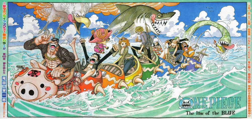 tổng hợp vua cướp biển ảnh màu chính gốc chapter 4 10