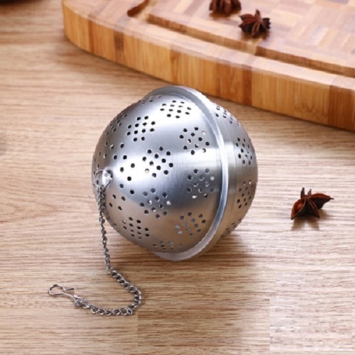 Dụng cụ lọc trà hình cầu inox 304