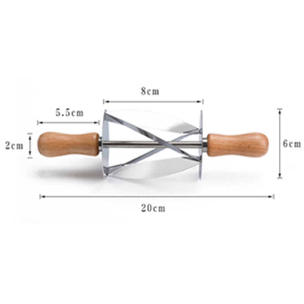 Cutter  Maker Roller Cake Bread Rolling Dough Cutter