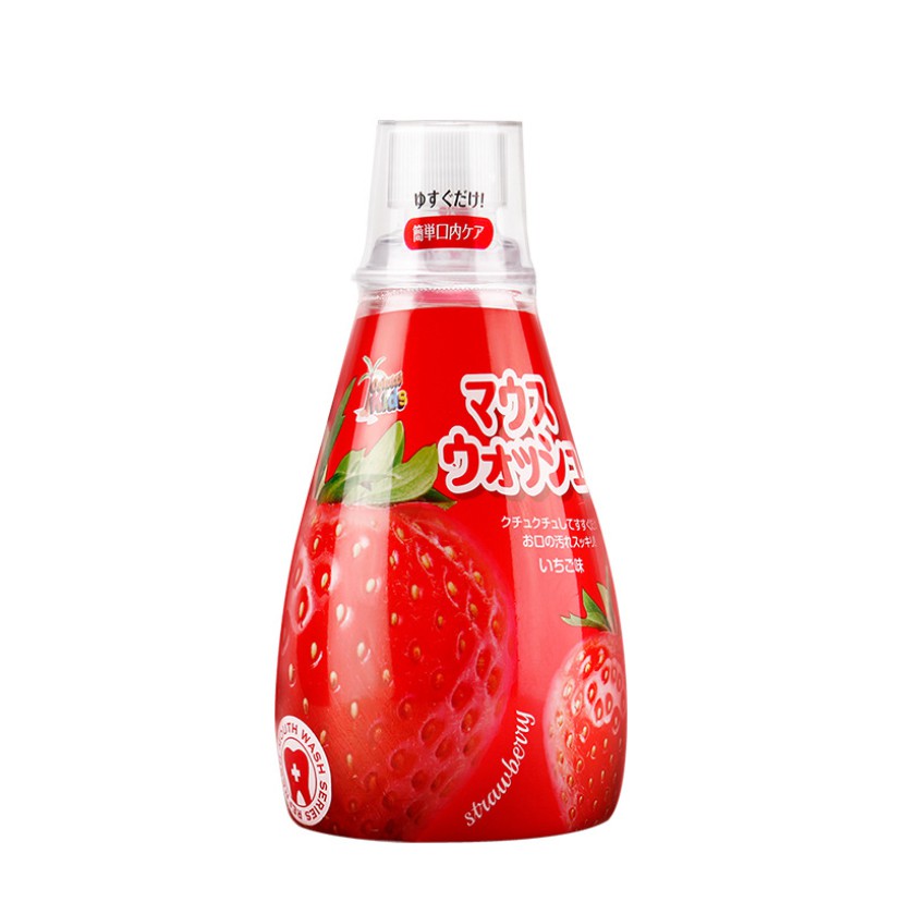 Nước súc miệng trẻ em Diệt khuẩn dịu nhẹ Kid Nhật Bản 340ml
