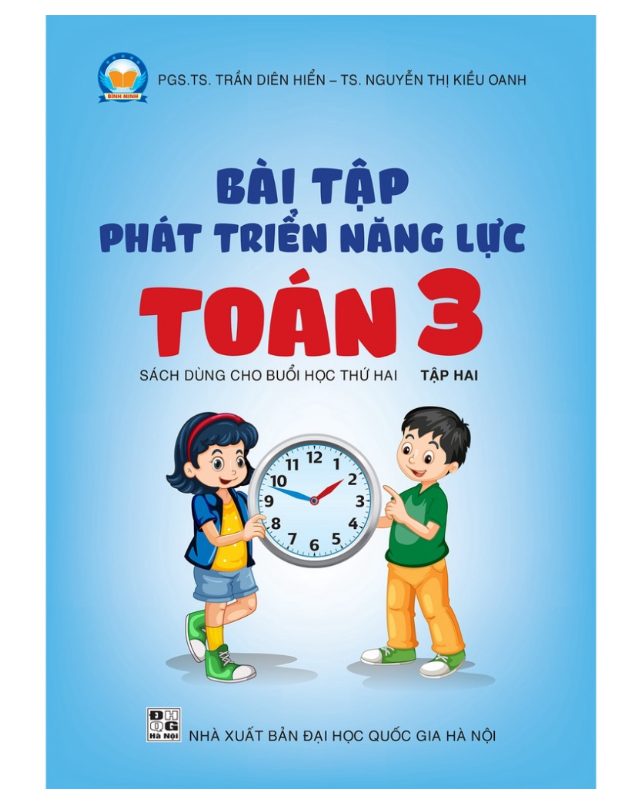Sách - Bài tập phát triển năng lực Toán 3 Tập 2