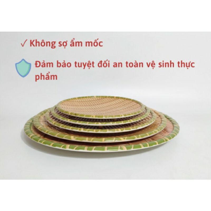 Đĩa Nhựa Giả Mây (Đĩa Nhựa Có Chân