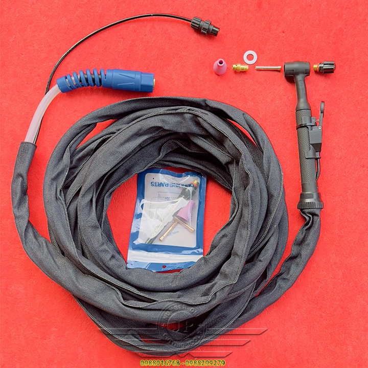 Kìm Hàn Inox Cổ Mềm Tig QQ150 7,8m