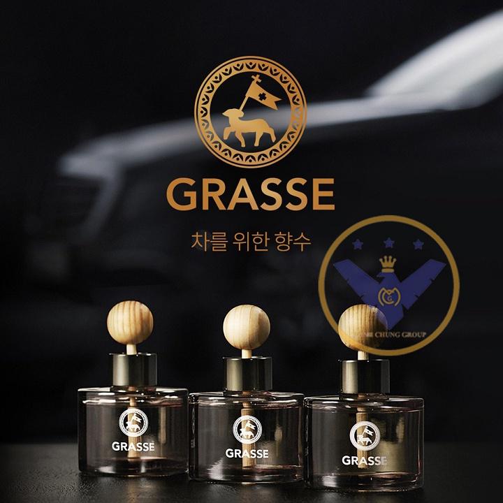 Nước hoa ô tô 'Bullsone Grasse Hàn Quốc cao cấp 105ml nhiều mùi hương thiên nhiên
