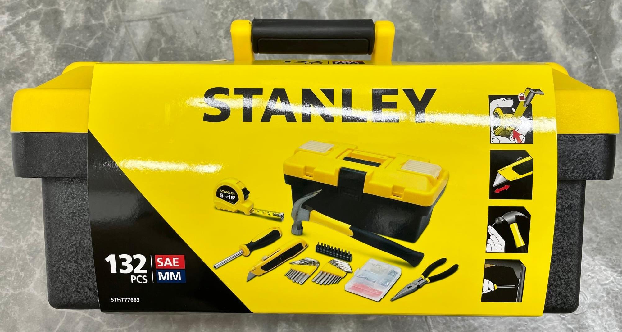 THÙNG ĐỰNG BỘ ĐỒ NGHỀ 132 CHI TIẾT STANLEY STHT77663 - HÀNG CHÍNH HÃNG