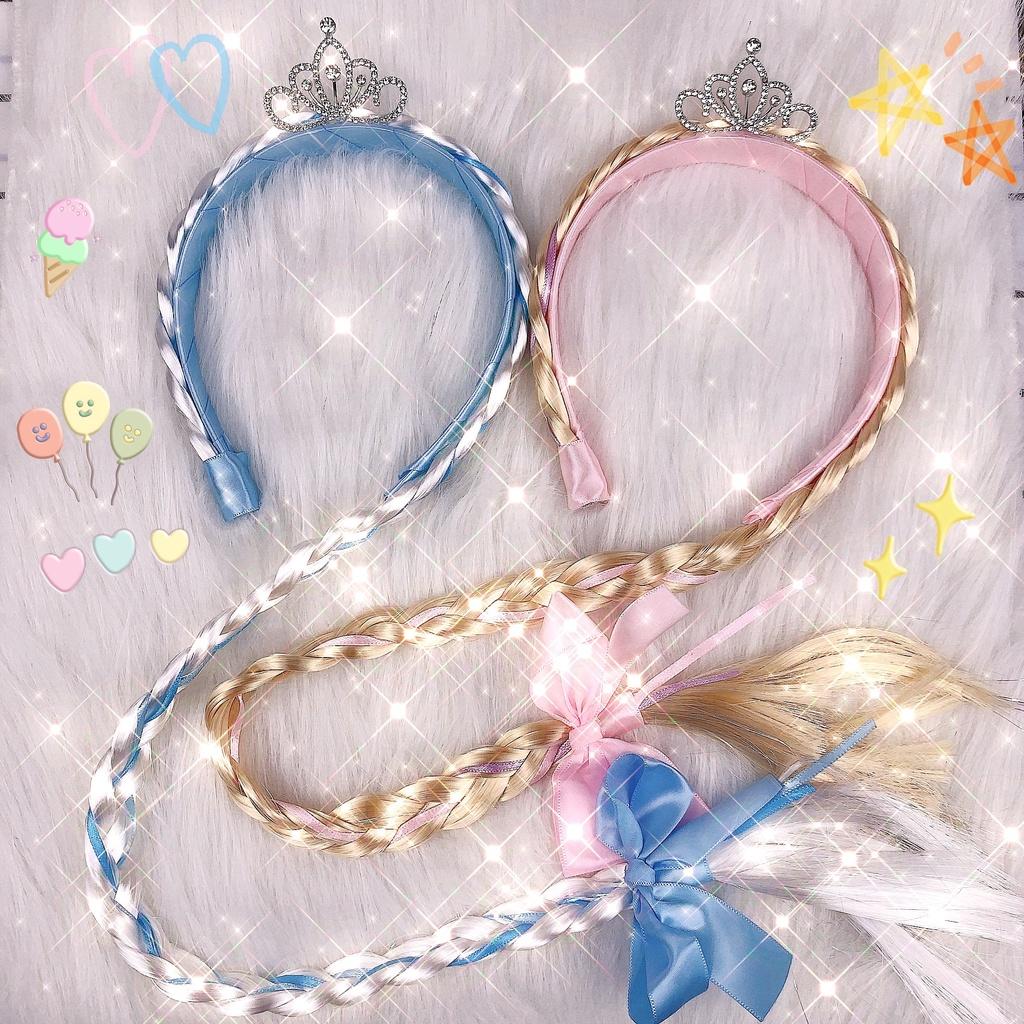 Bờm tóc - Băng đô Elsa cho bé