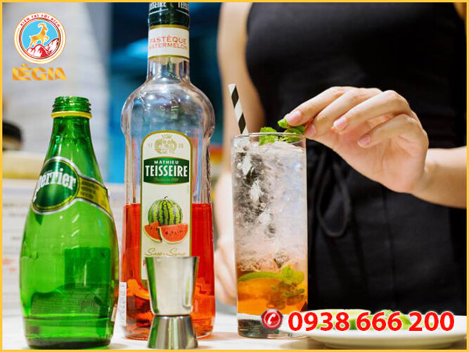 Siro TEISSEIRE Dưa Hấu 700ml (WATERMELON SYRUP)