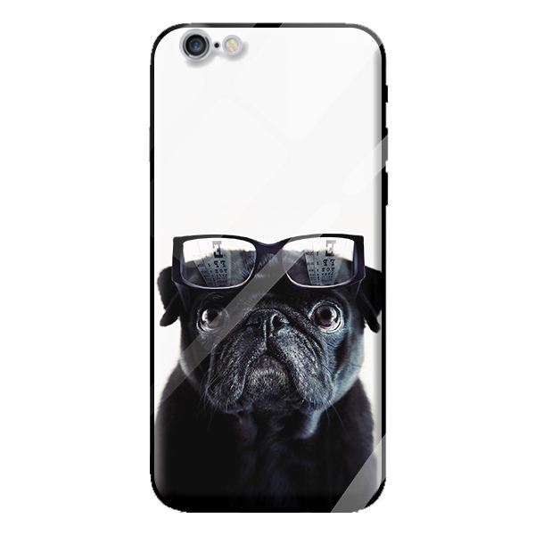 Ốp kính cường lực cho iPhone 6 Plus chó 24 - Hàng chính hãng