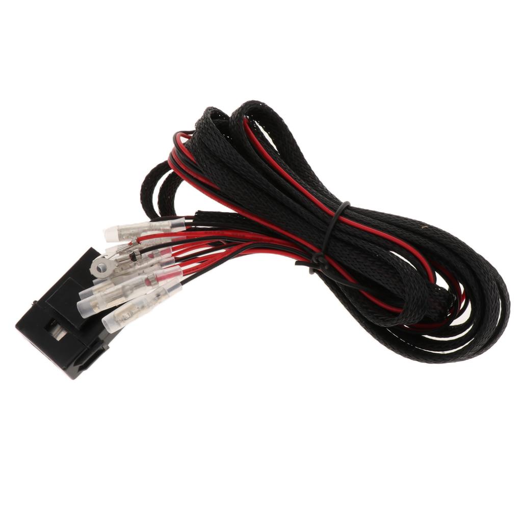 Angel Eyes Halo Rings LED or CCFL Wiring Harness Kit with  Fade-Off