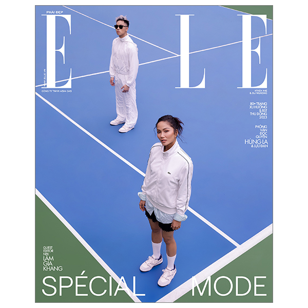 Tạp Chí Phái Đẹp Elle Tháng 9/2023 - Spécial Mode - Bìa 3 - H'Hen Niê &amp; DJ Wukong