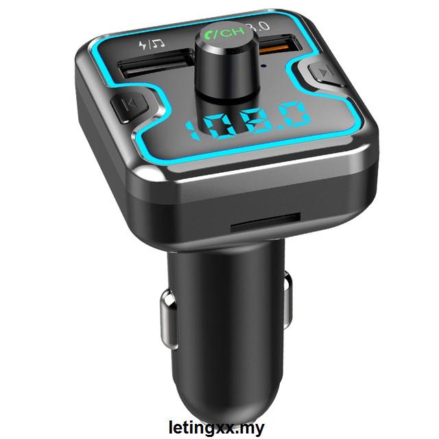 Máy Nghe Nhạc Mp3 Bluetooth 5.0 Qc3.0 Cho Xe Hơi
