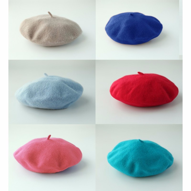 Mũ Nồi Beret Nữ Nhiều Màu