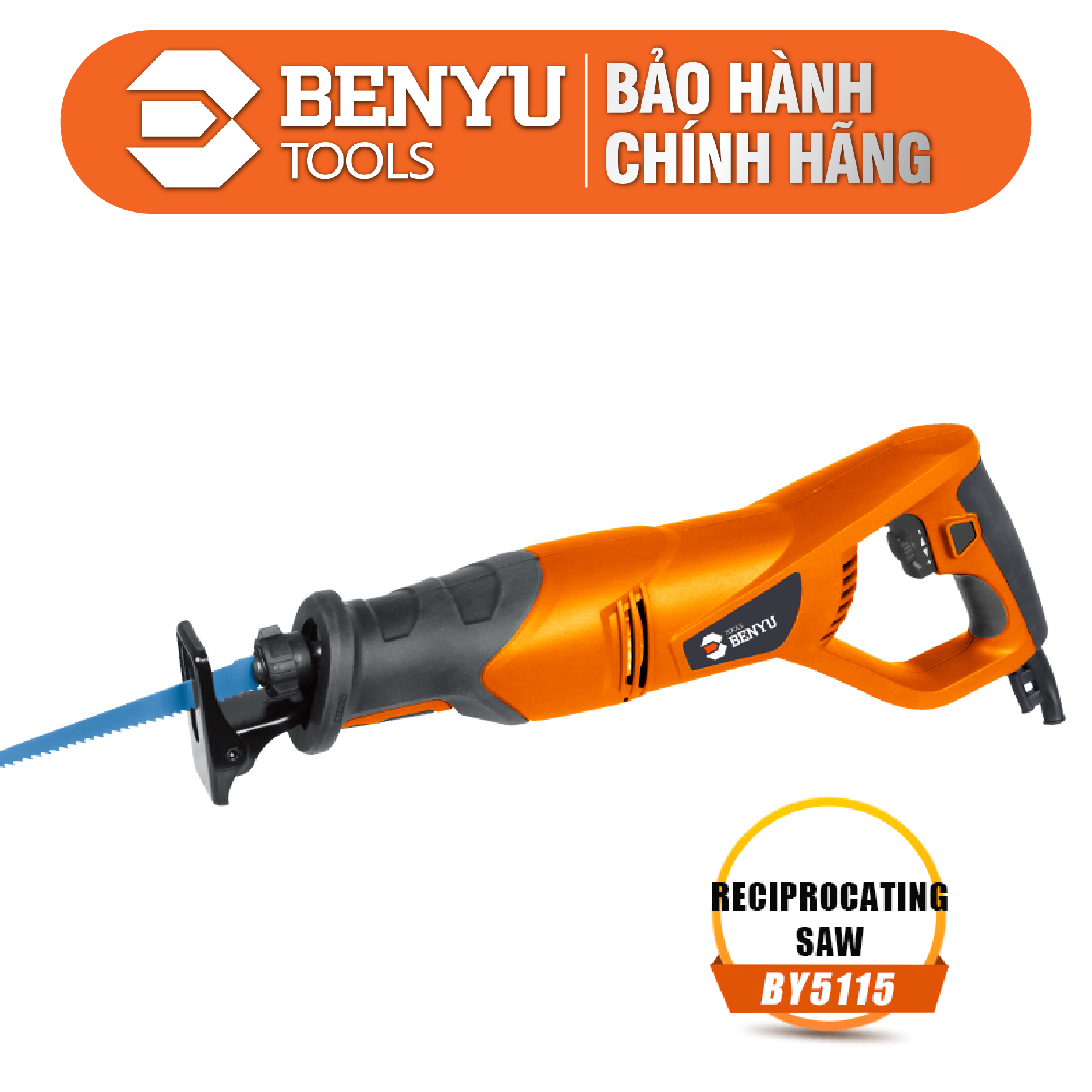 Máy Cưa Kiếm 750W Benyu BY5115