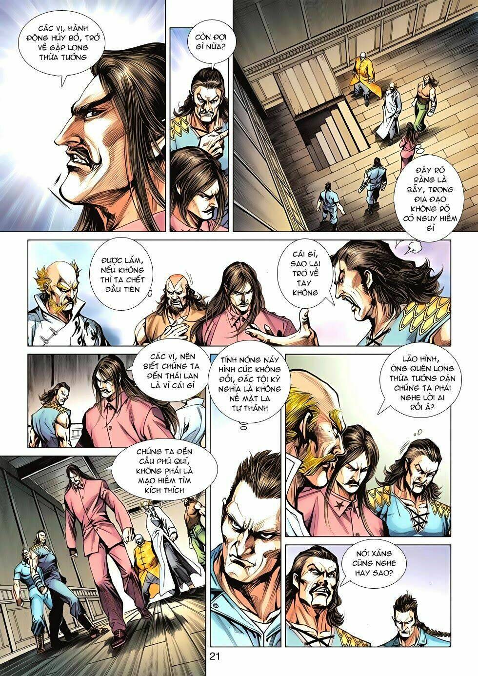tân tác long hổ môn chapter 583 21