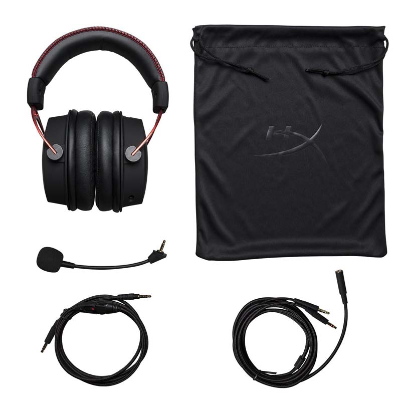 Tai Nghe Gaming Kingston HyperX Cloud Alpha - HX-HSCA-RD/AS - Hàng Chính Hãng