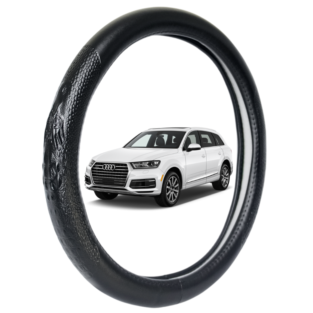 Bọc Vô Lăng ô tô AUDI Q8 | Da Thật Khâu Tay Cao Cấp - Mã BLAGO