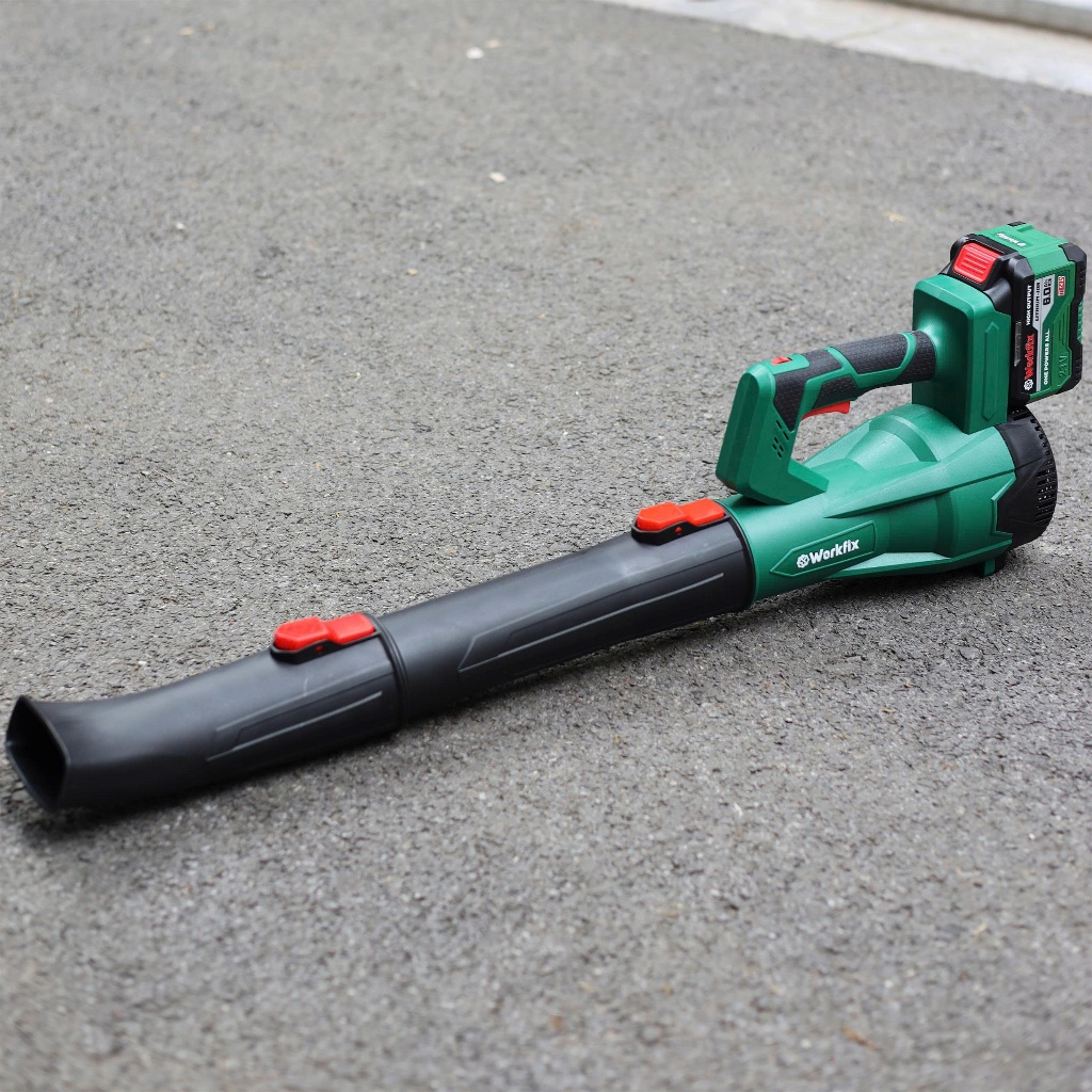 Máy thổi Lá Dùng Pin Wokfix WF-TL680M,Công Suất 680W , Dùng pin phổ thông