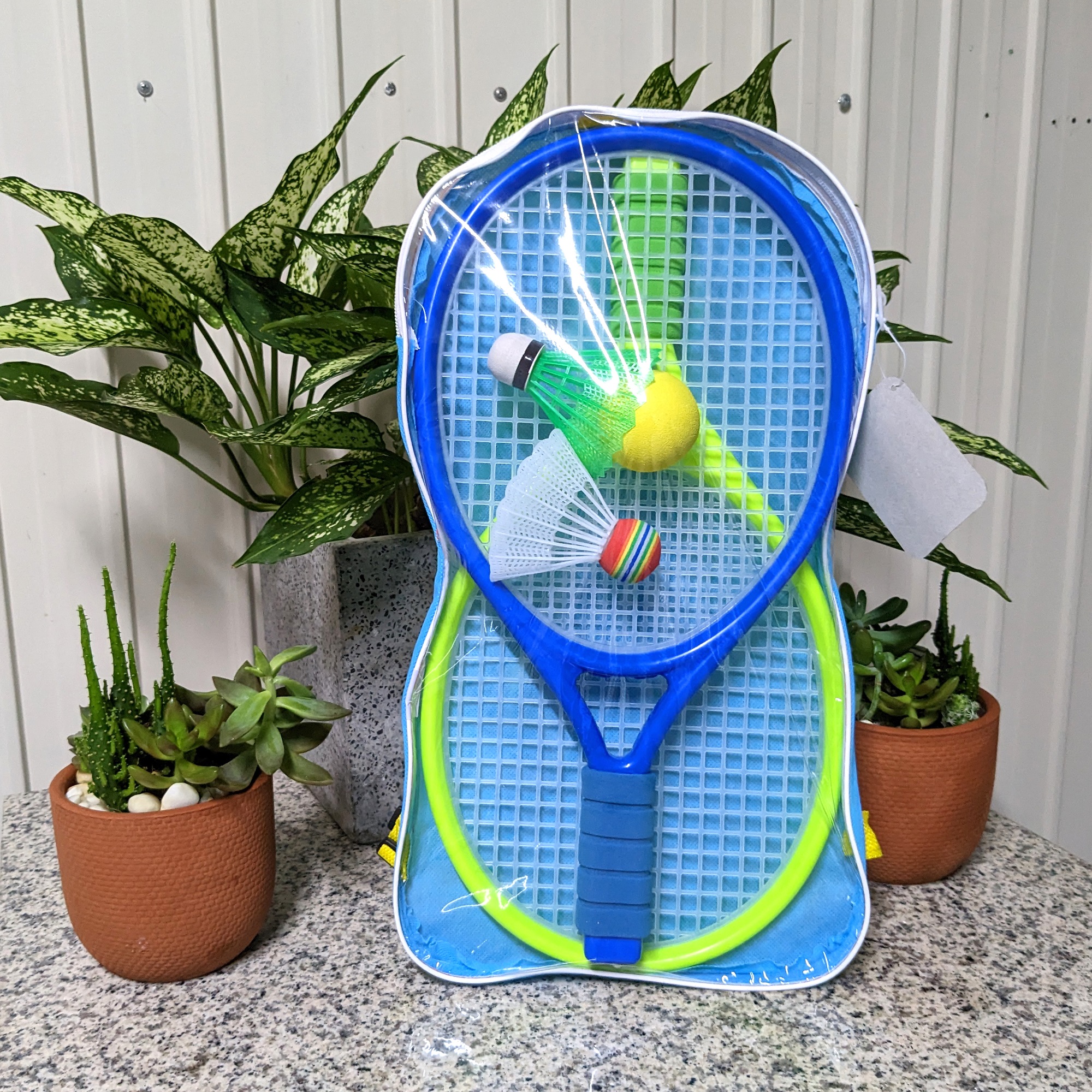 Bộ vợt tennis cầu lông cỡ nhỏ cho bé BABYPLAZA UL222580