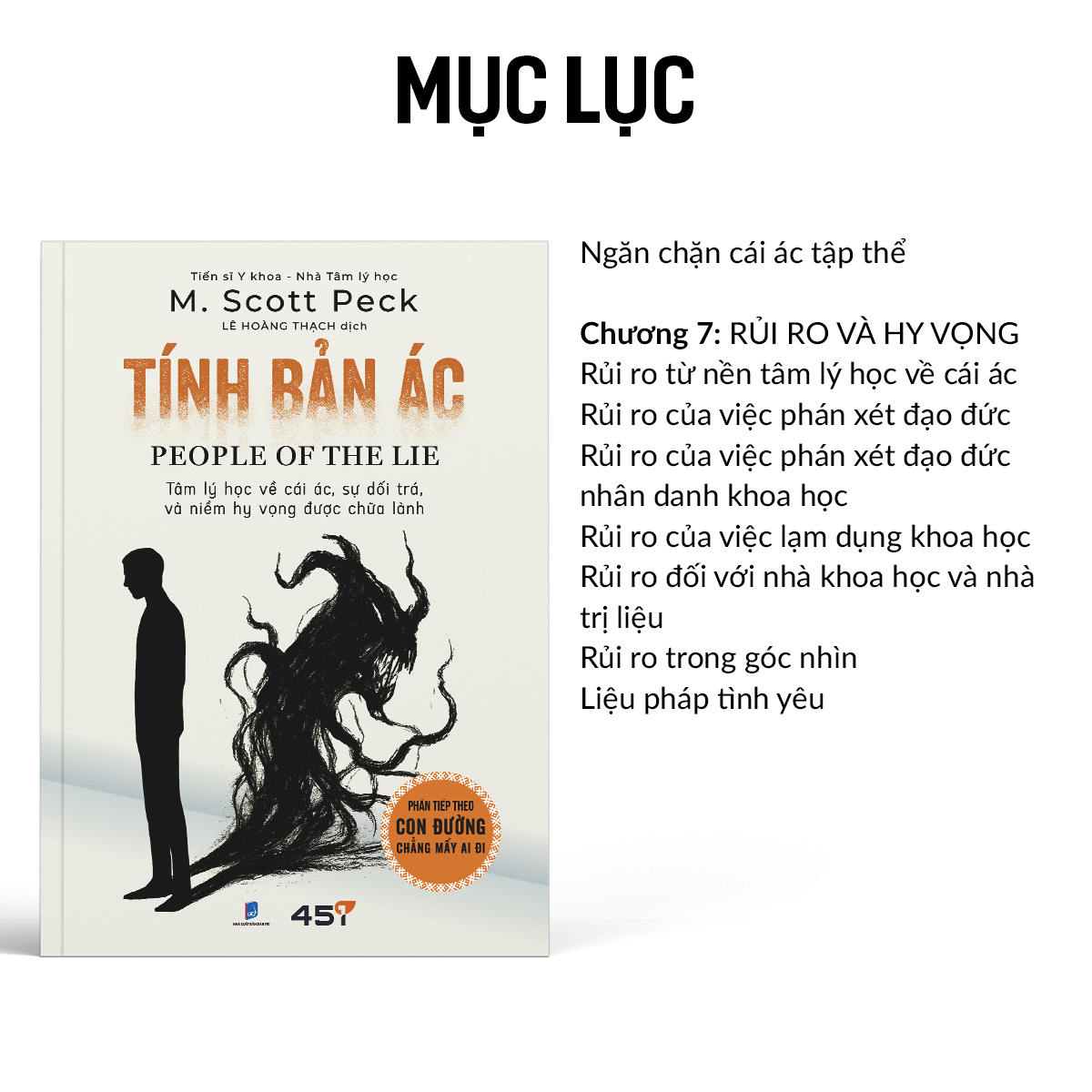 Sách Tính Bản Ác (M. Scott Peck) - Tuệ Tri