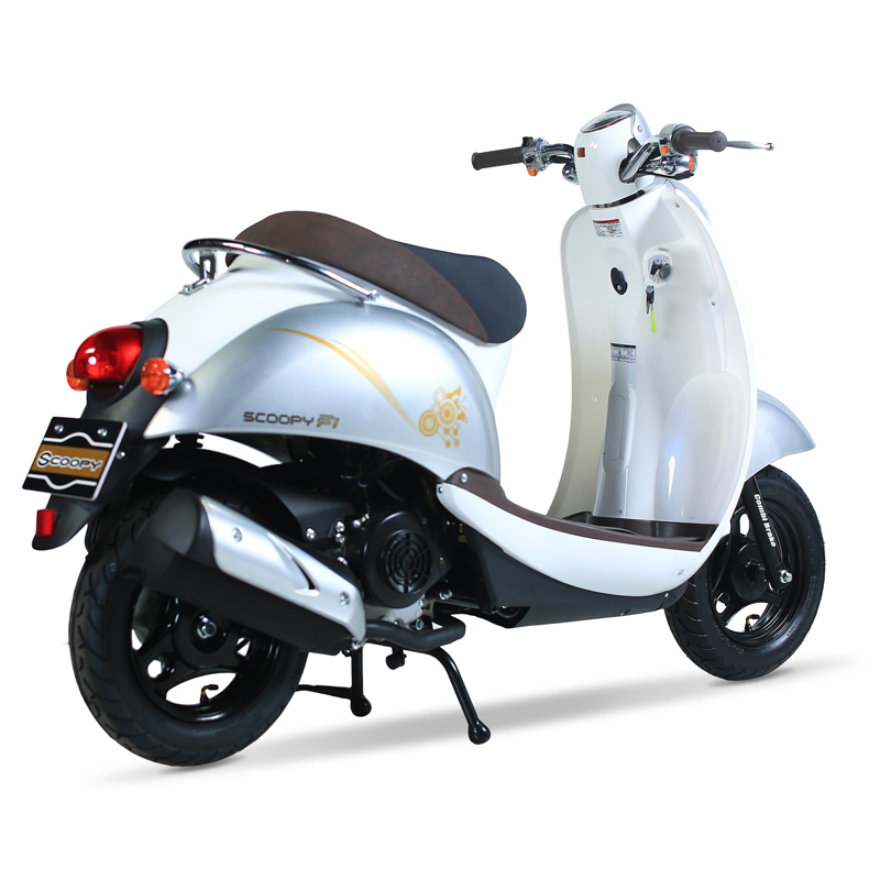 Xe ga 50cc Scoopy màu bạc