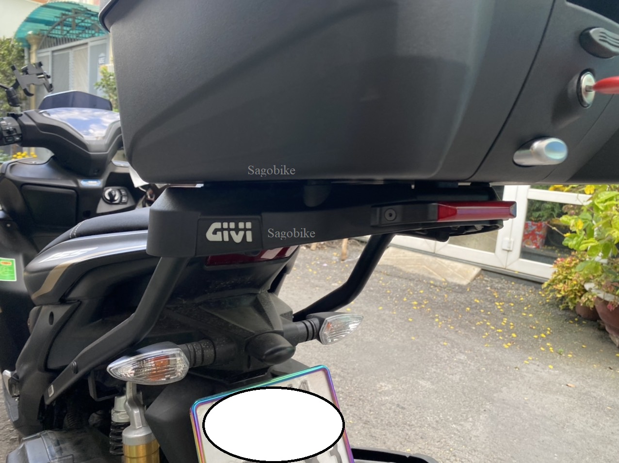 Baga Givi SRV NVX 155 VVA 2021, baga NVX 2021