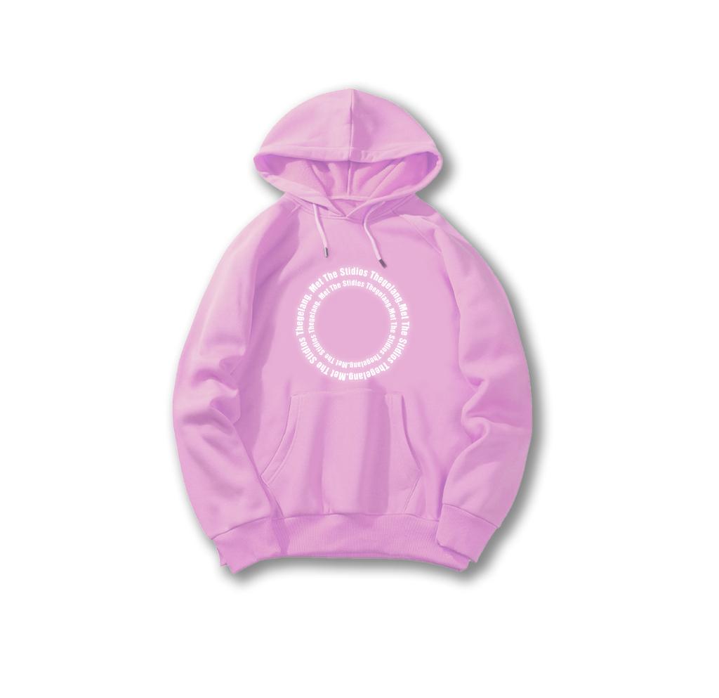 ÁO KHOÁC NỈ HOODIE PHẢN QUANG VÒNG TRÒN CHỮ